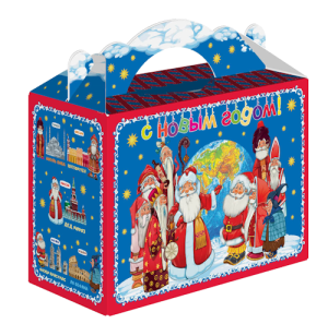 Чемодан "Деды Морозы Мира"