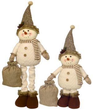 Снеговик трансформер с мешком