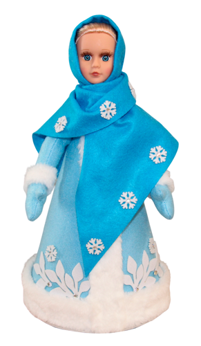 Снегурочка в платке 700 гр