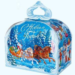 Сундучок Тройка мчится 800 гр